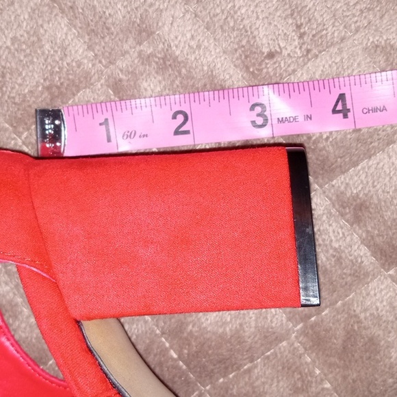 **NWT** TORRID RED PLATFORM DORSAY SIZE 7W - Picture 13 of 13
